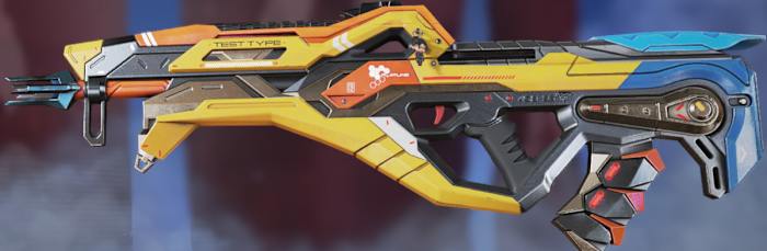 "Revelations" skin for the Flatline in Apex Legends.